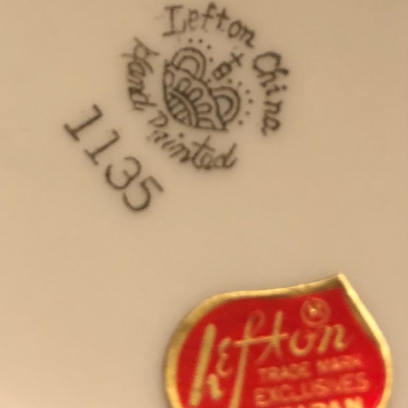 25th anniversary hand painted tea set made in Japan - Picture 7 of 9